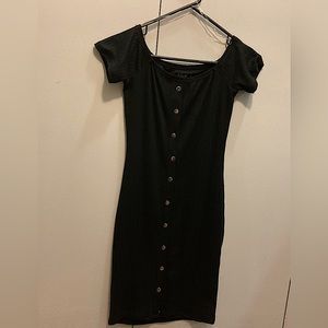 Black off the Shoulder Dress